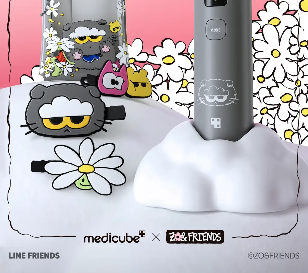 [UPGRADE] 메디큐브 에이지알 부스터프로 X2 조앤프렌즈 에디션(+ 헤드캡 + 거치대 + 파우치 + 헤어핀) 상세페이지 3